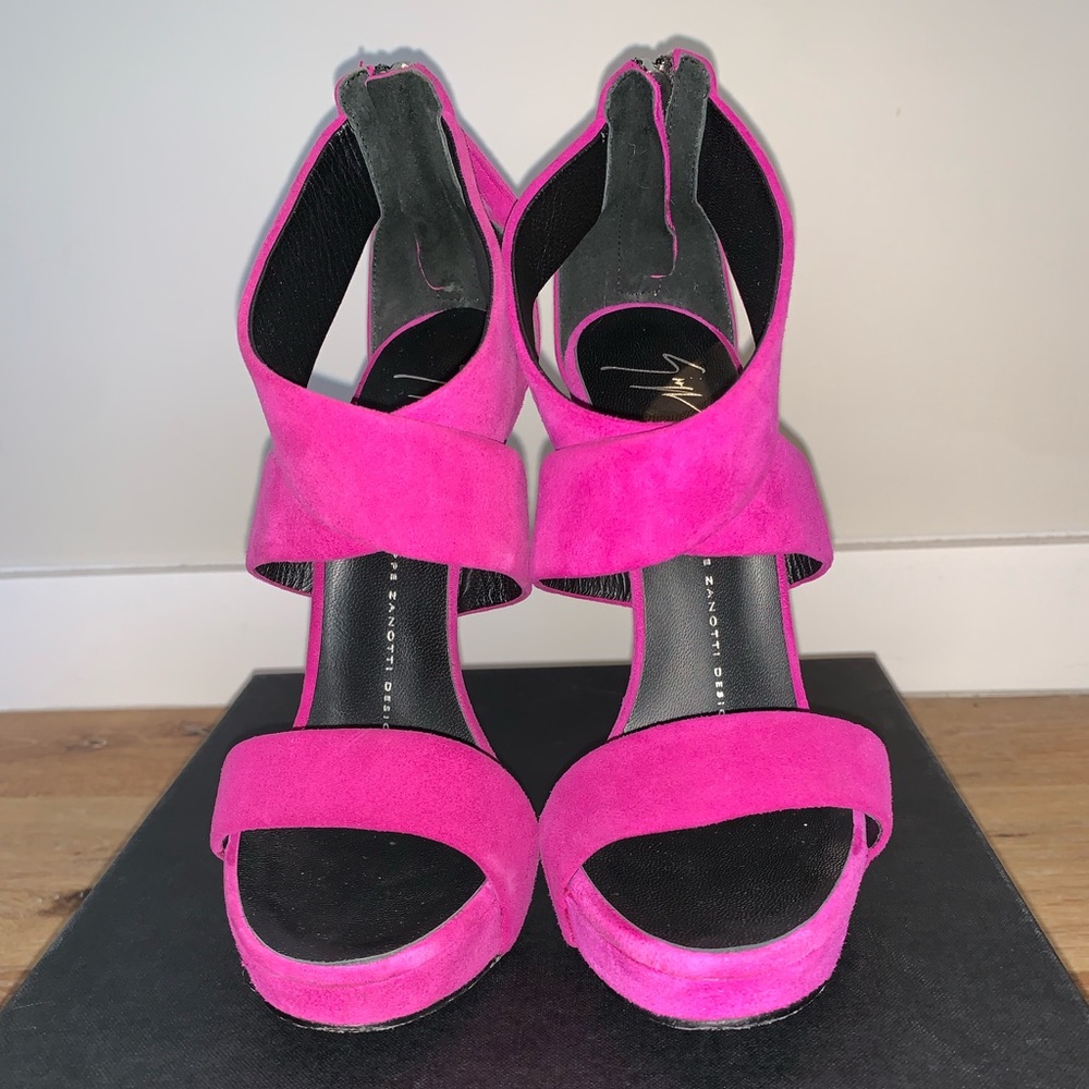 GIUSEPPE ZANOTTI Platform Heel Wedges